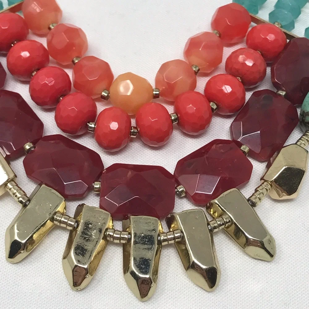 Anthro “Quimera Layered Necklace” - Picture 5 of 12